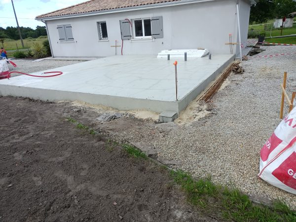 Extension et aménagement de maison - Chantier 15