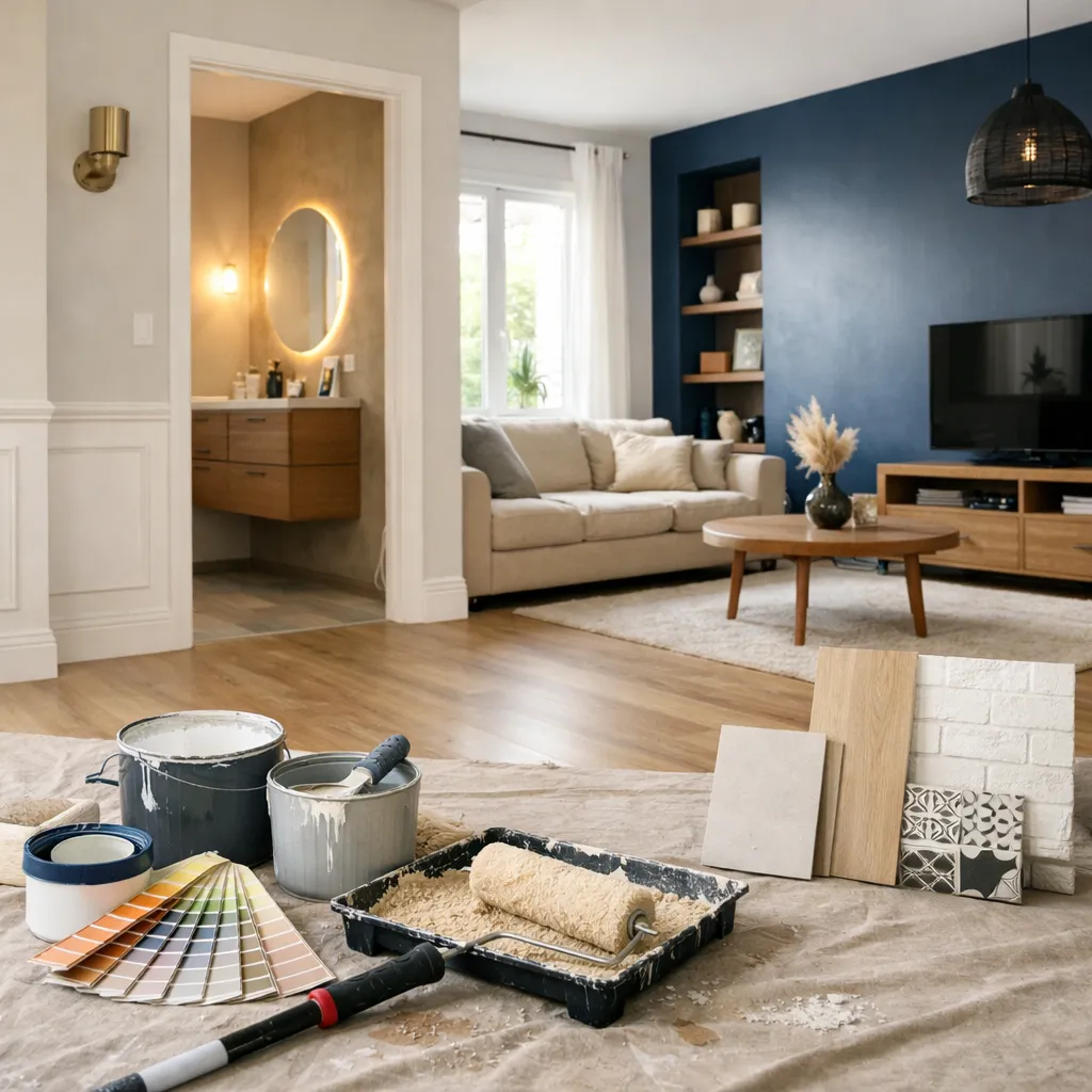 Peinture et finitions d'aménagement intérieur en Gironde